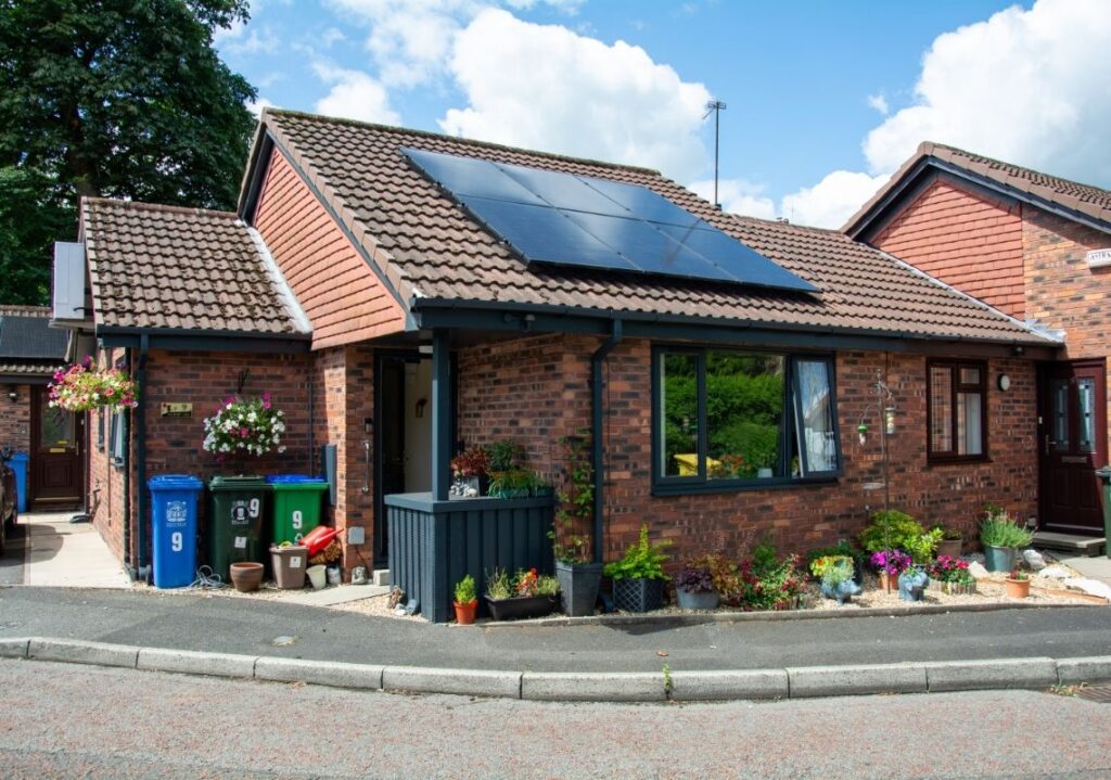 Their home after the home upgrade