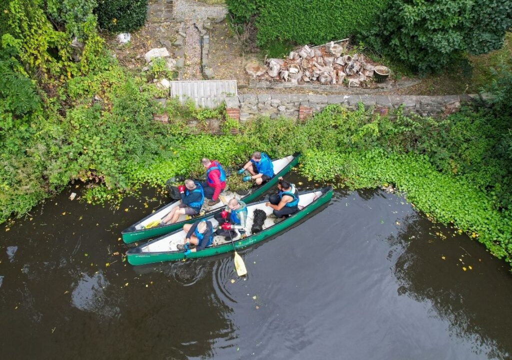 CRT clearing river habitats
