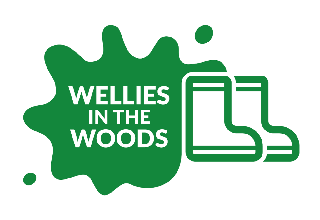 Wellies in the woods logo
