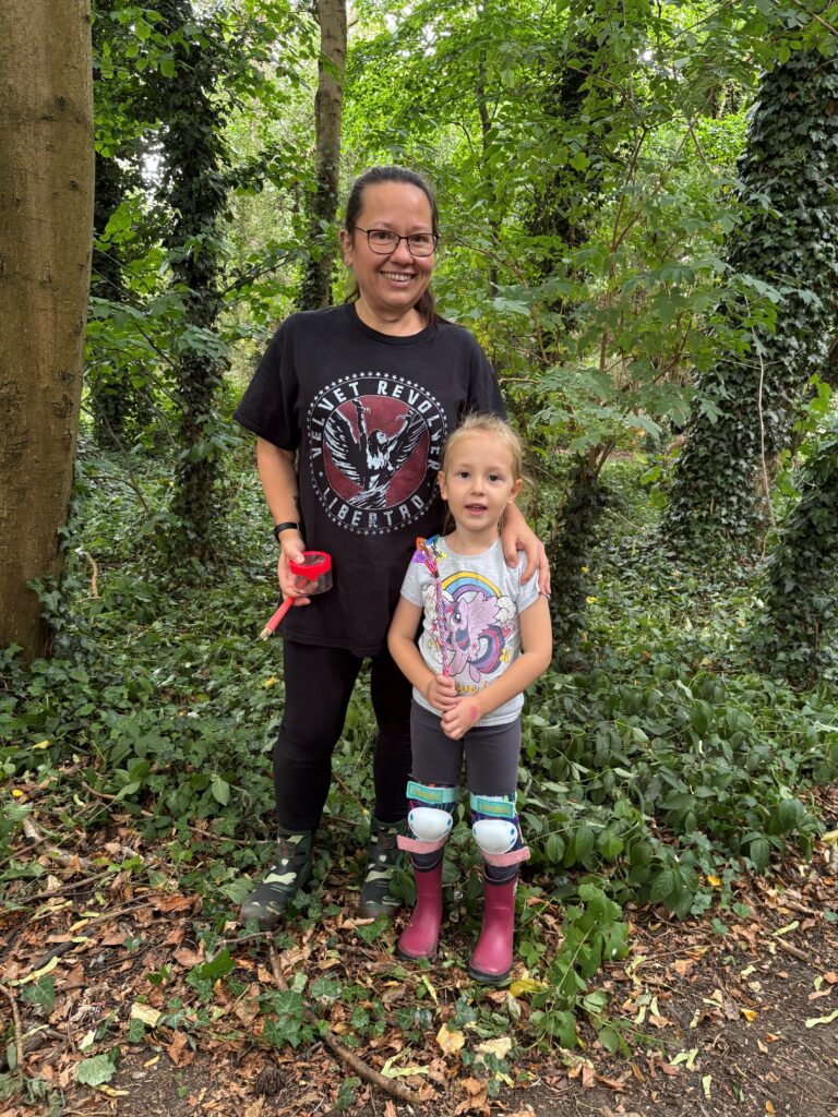 Photo of Justina and her daughter