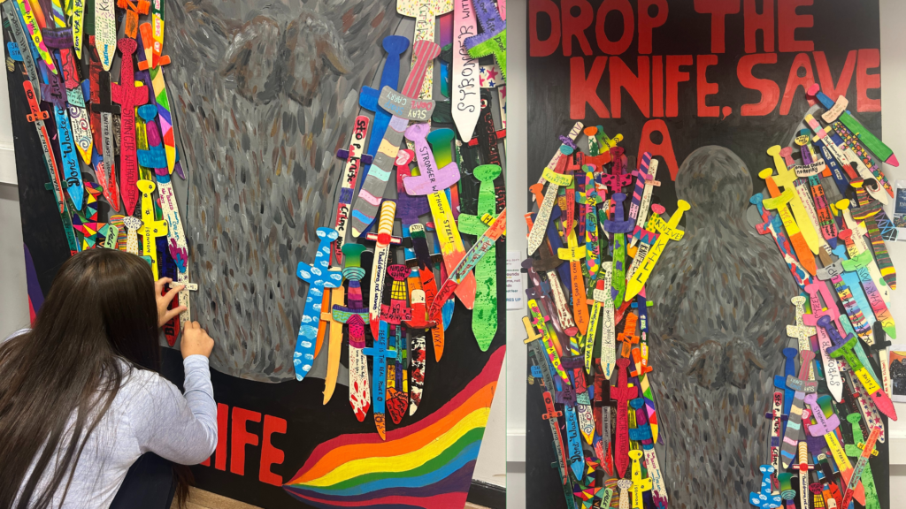 Knife Crime Mural