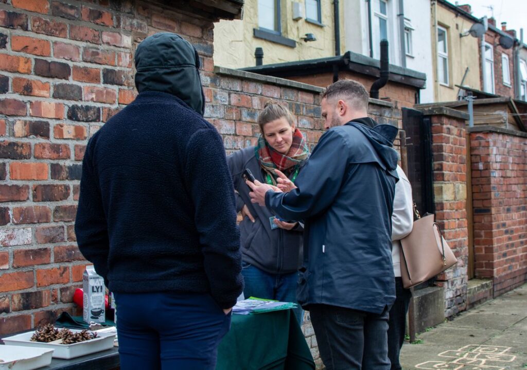 Collecting feedback from residents