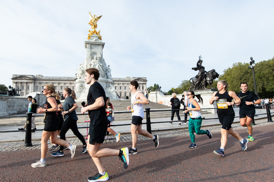 Image of runners at The Royal Parks Half Marathon