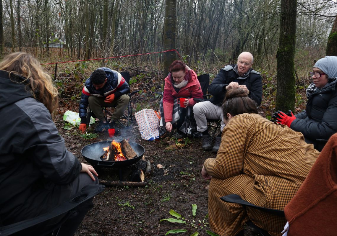 Green Connections Trafford outdoor crafts