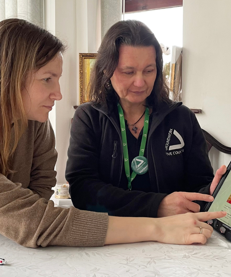 Photo of Alina with Green Doctor
