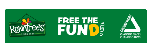 Rowntree's Free the Fund logo