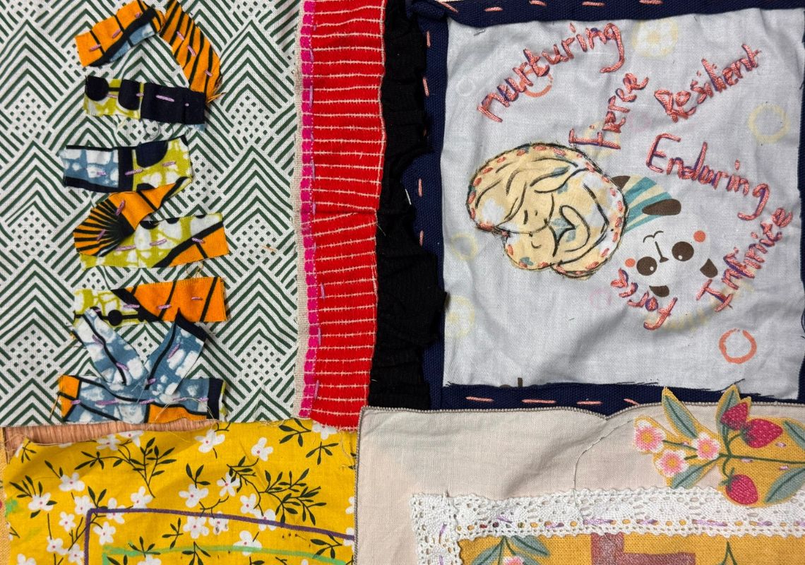 Women Warriors textile work