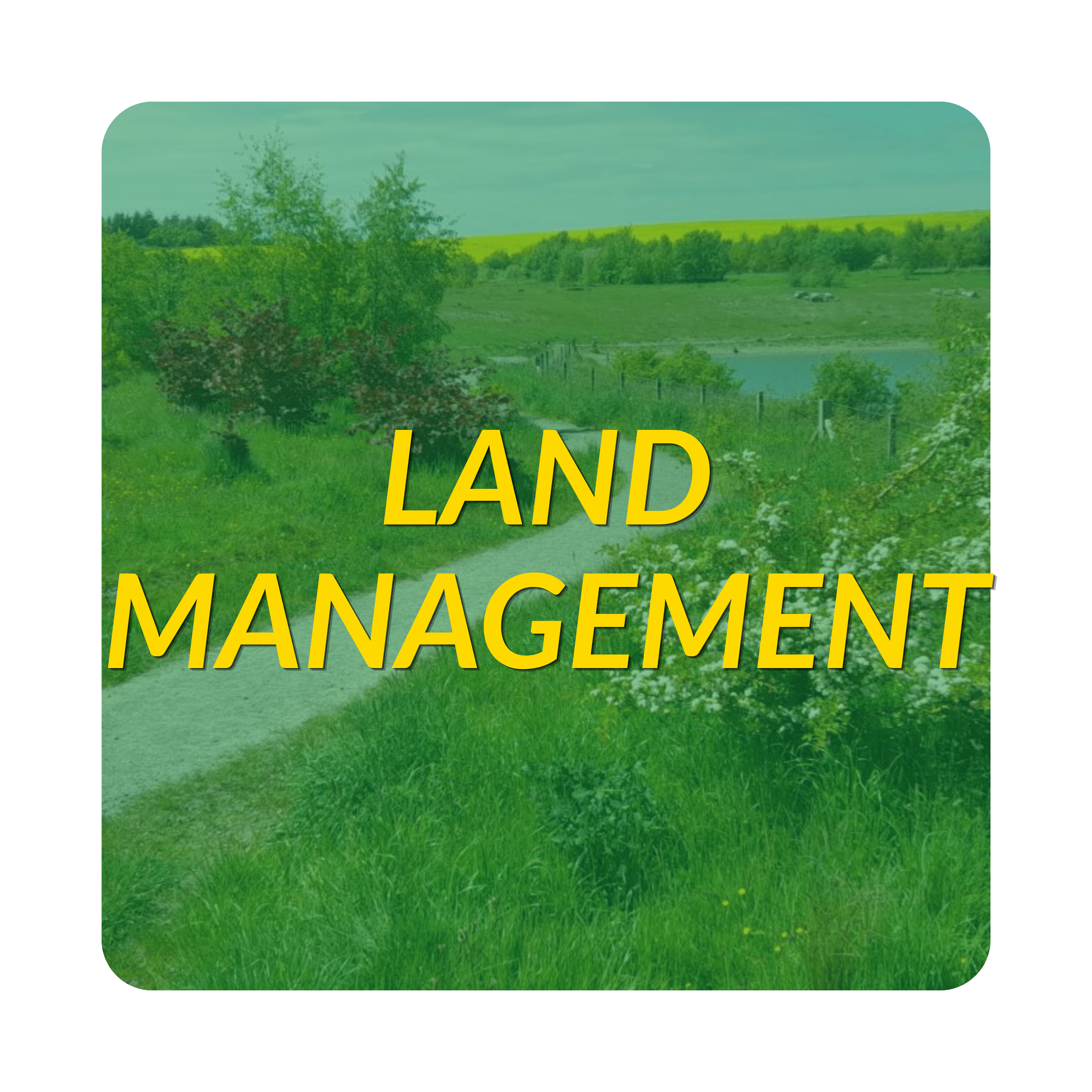 Land management projects button