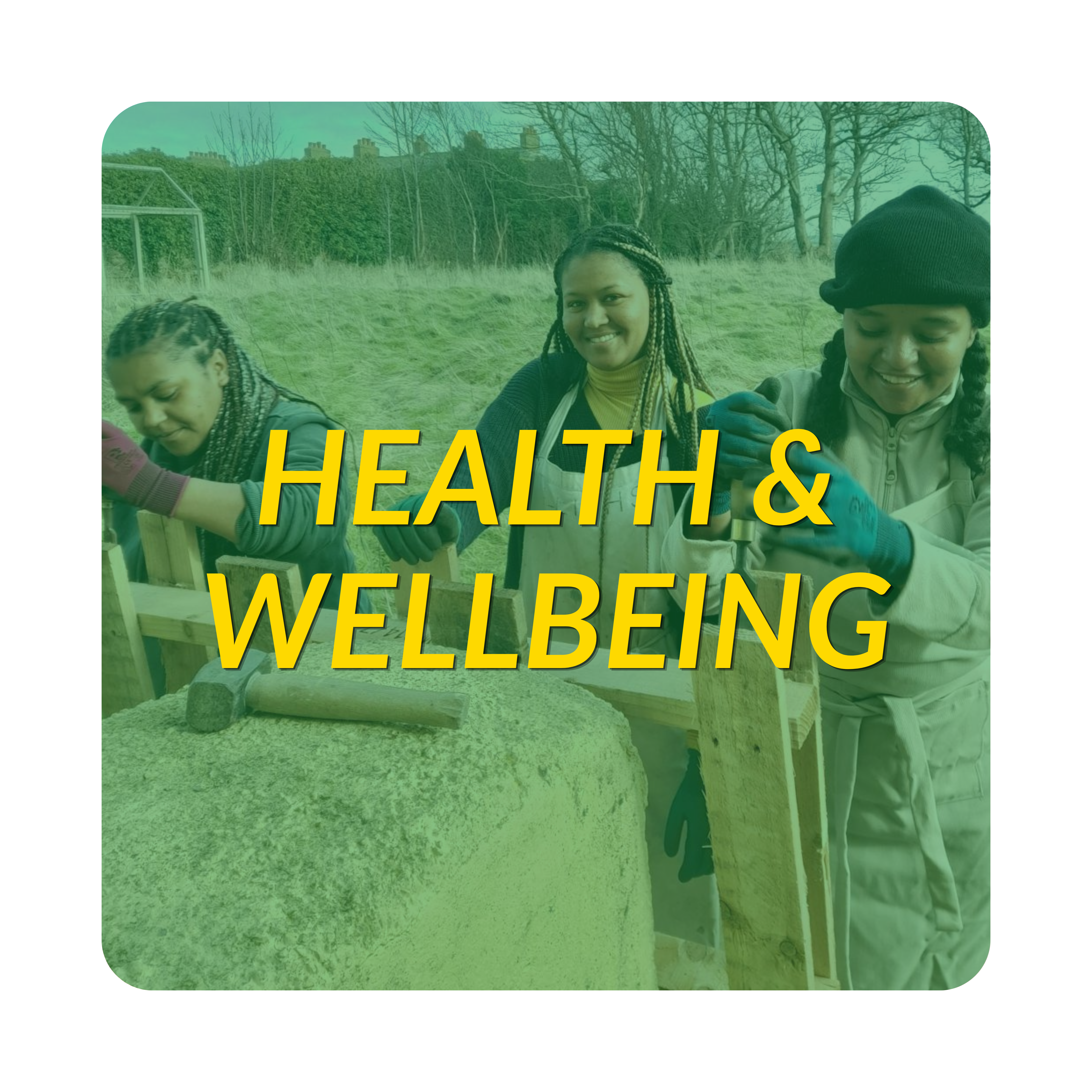 Health and wellbeing projects button