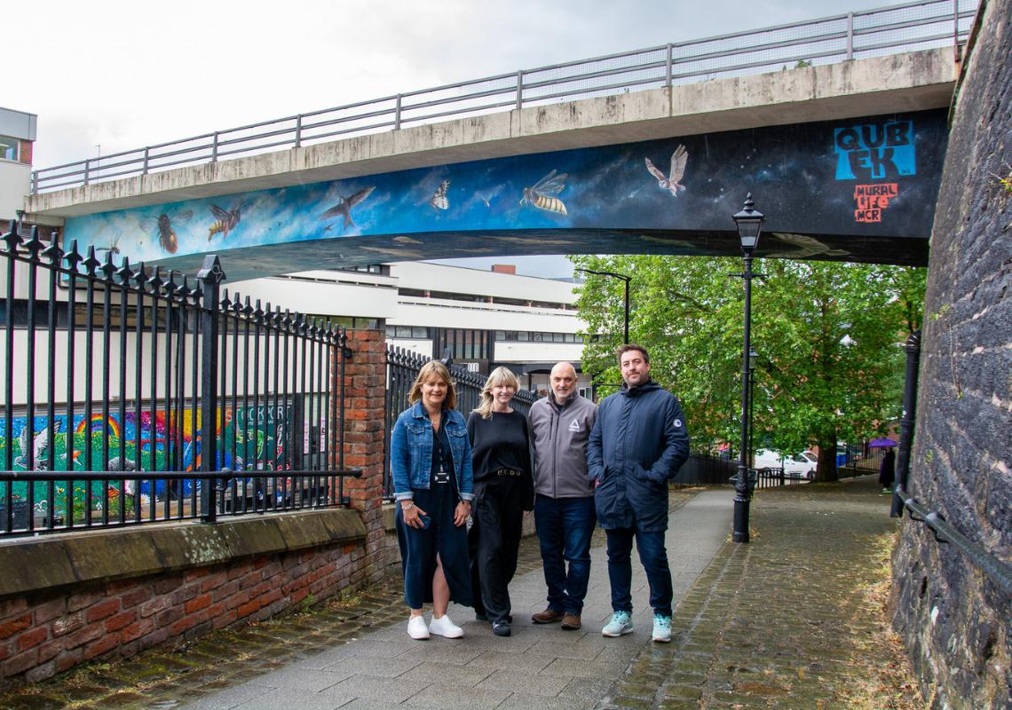 Stockport nature mural