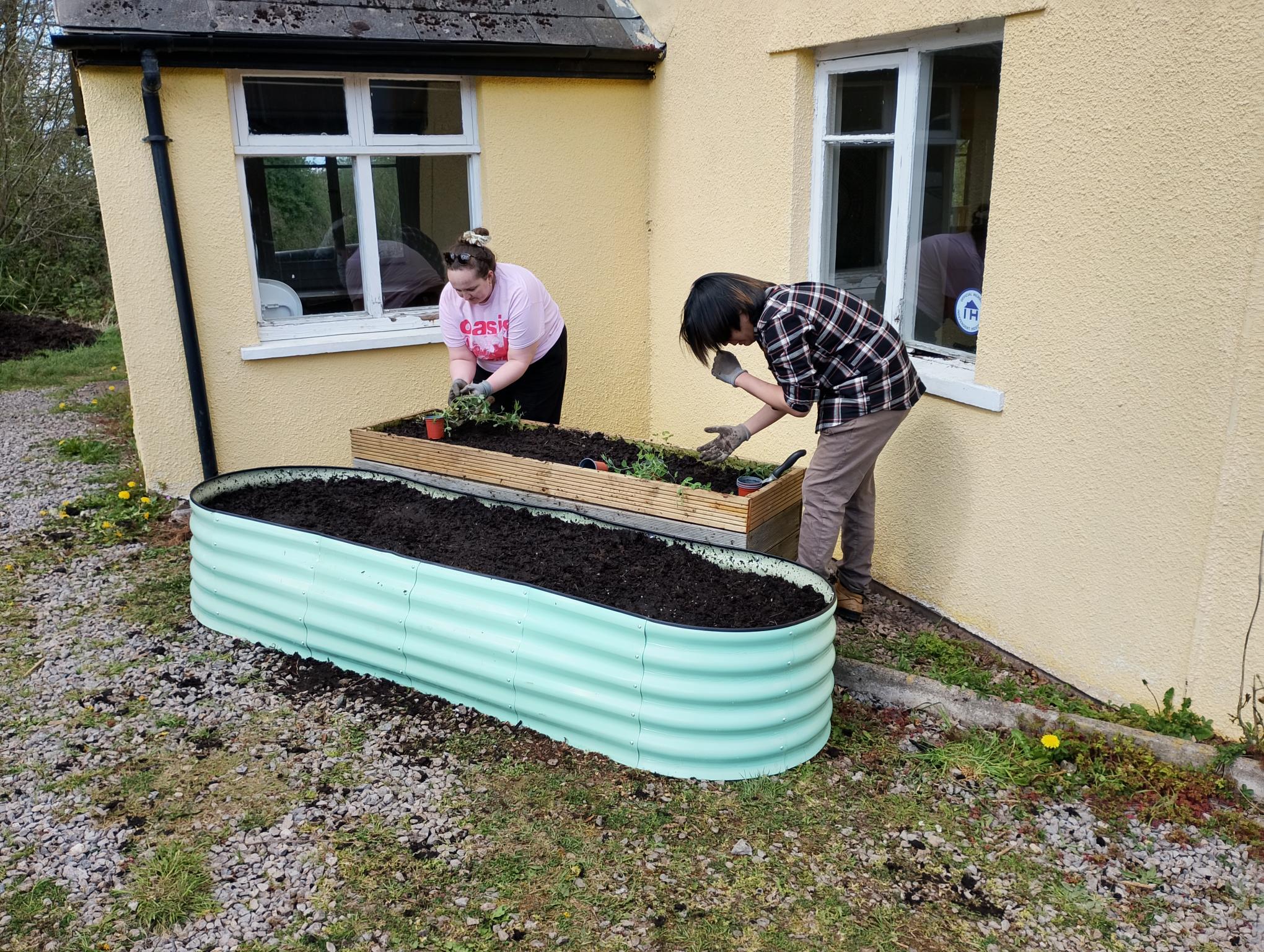 UWE students planting