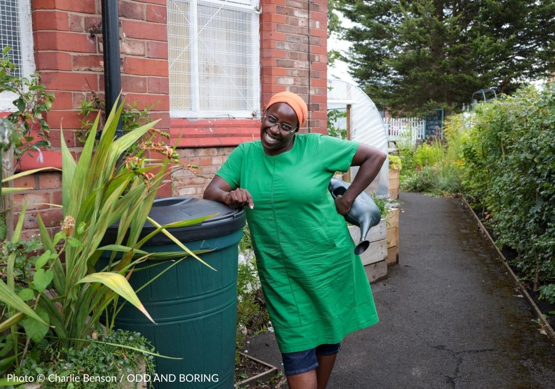 Water Saving Support for the Brotherhood of the Cross and Star, Moss Side